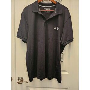 Arctic Cool Men's XXL Polo Shirt Black Hydrofreeze X Cooling Performance NWT